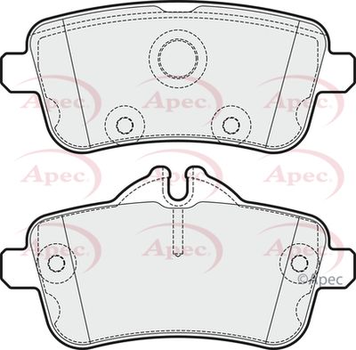 Brake Pad Set APEC PAD1929