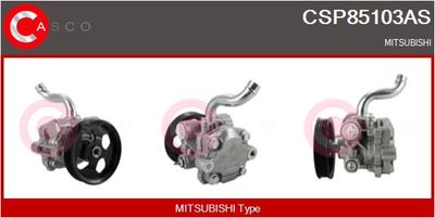 Гидравлический насос, рулевое управление CASCO CSP85103AS для MITSUBISHI PAJERO