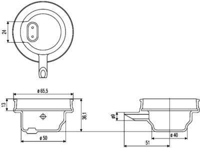 Vorschau Kappe, Fernscheinwerfer Ansicht 3