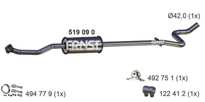 MITTELSCHALLDäMPFER