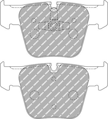 BREMSBELAGSATZ SCHEIBENBREMSE FERODO RACING FCP4412H