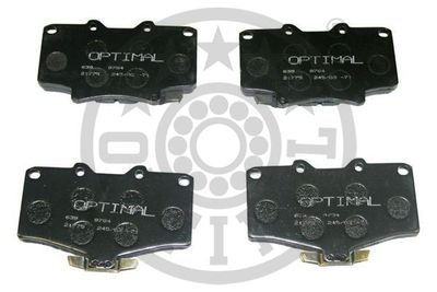 Комплект тормозных колодок, дисковый тормоз OPTIMAL BP-09880 для TOYOTA 4 RUNNER