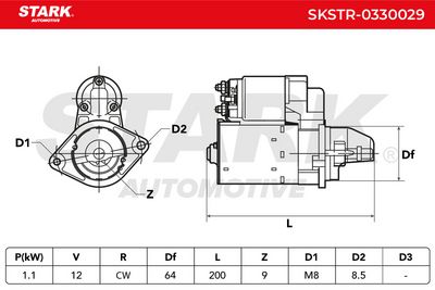 стартер STARK SKSTR-0330029