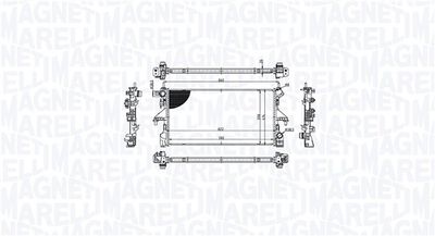 MAGNETI MARELLI Kühler, Motorkühlung