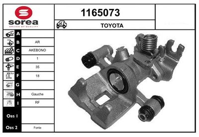 BREMSSATTEL SNRA 1165073
