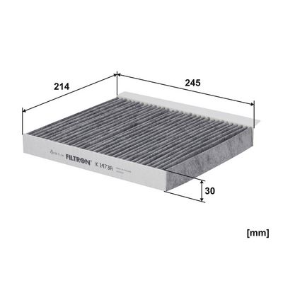 Kabinový filter FILTRON K 1473A