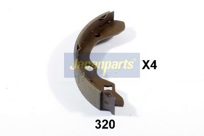 комплект спирачна челюст JAPANPARTS GF-320AF