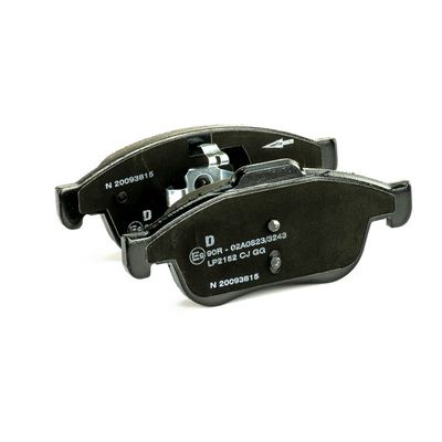 BREMSBELAGSATZ SCHEIBENBREMSE DELPHI LP2152 36