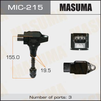 Катушка зажигания MASUMA MIC-215 для INFINITI FX