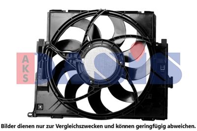 Вентилятор, охлаждение двигателя AKS DASIS 058060N для BMW 2