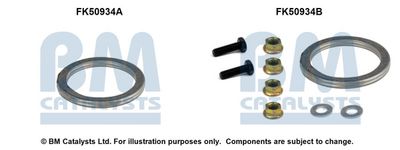 Монтажен комплект, изпускателна тръба BM Catalysts FK50934