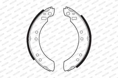 BREMSBACKENSATZ FERODO FSB362 1