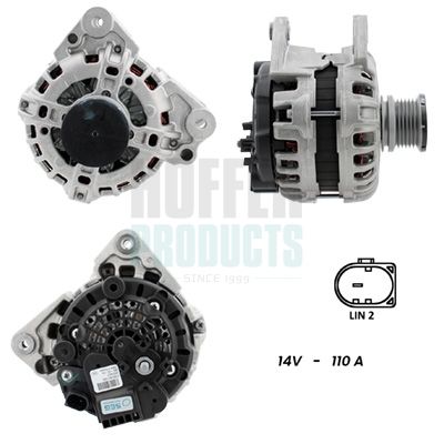 GENERATOR / ALTERNATOR HOFFER H55101406G