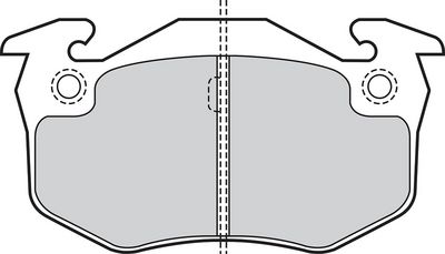 BREMSBELAGSATZ SCHEIBENBREMSE VALEO 301396 3
