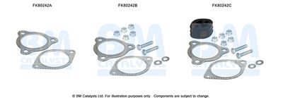 BM CATALYSTS FK80242 Катализатор  для VOLVO S60 I (384) 2.4 D
