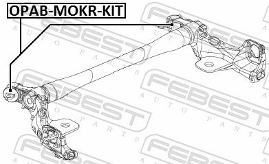SET REPARATIE CORP AX FEBEST OPABMOKRKIT 1