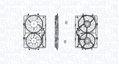 VENTILATOR RADIATOR MAGNETI MARELLI 069422911010
