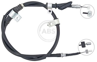 Cable Pull, parking brake K14208