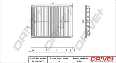 FILTRU AER Dr!ve+ DP1110100653