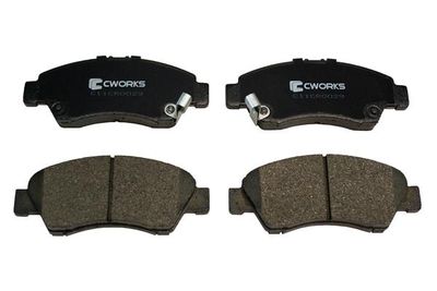 Комплект тормозных колодок, дисковый тормоз CWORKS C11CR0029 для HONDA CAPA