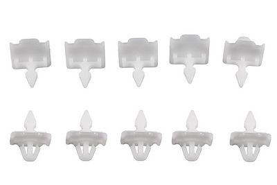 Clip, trim/protection strip