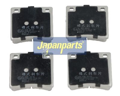 JAPANPARTS Stabdžių trinkelių rinkinys, diskinis stabdys