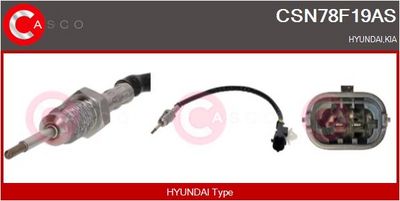 SENZOR TEMPERATURA GAZE EVACUARE CASCO CSN78F19AS