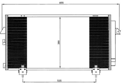 Condensor, airconditioning