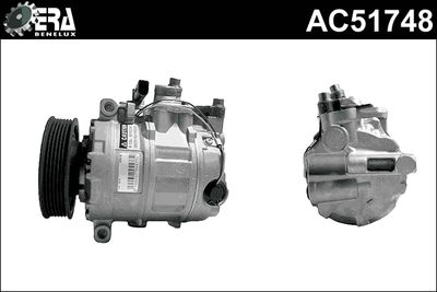 ERA Benelux AC51748 Компрессор кондиционера для AUDI A4 B6 Кабриолет (8H7) 3.0