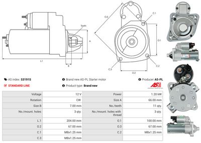 STARTER AS-PL S3191S 4
