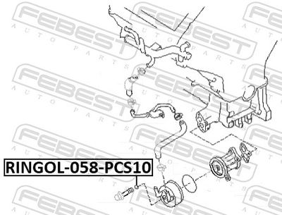 ETANSARE RACIRE ULEI FEBEST RINGOL058PCS10 1