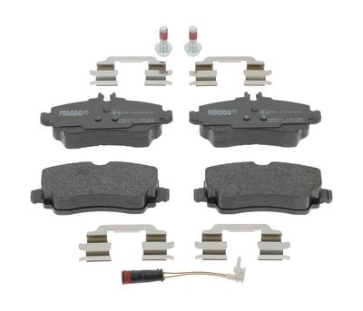 Remblokken set Voor , past: MERCEDES VANEO (414) 1.6/1.7D/1.9 02.02-07.05