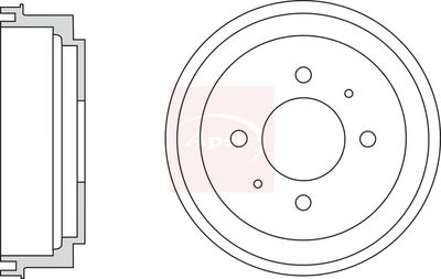 APEC Brake Drum DRM9946