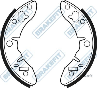 APEC Brake Shoe Set BSH1088