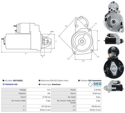 STARTER AS-PL S0313SEG 4