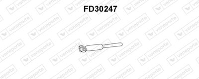 Предглушитель выхлопных газов VENEPORTE FD30247 для FORD SCORPIO