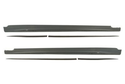 Paneel rocker buitenschild (voor het schilderen, AMG STYLING, met lamellen) past: MERCEDES A-KLASA W177 04.18-10.22