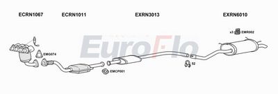 Układ wydechowy EUROFLO RNMEG141008A00