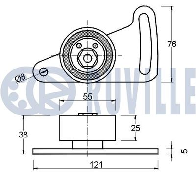ROLA INTINZATOR CUREA DISTRIBUTIE RUVILLE 540121 1