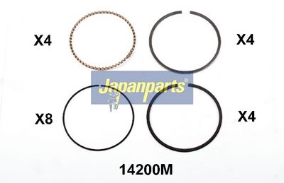 JAPANPARTS Stūmoklio žiedas