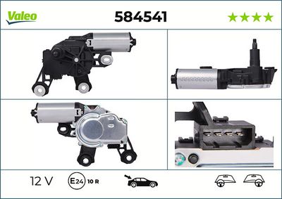 WISCHERMOTOR VALEO 584541