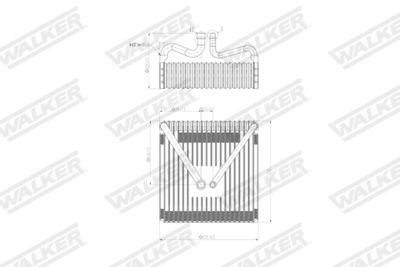 EVAPORATOR AER CONDITIONAT WALKER WEV00116 7