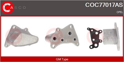 RADIATOR ULEI ULEI MOTOR CASCO COC77017AS