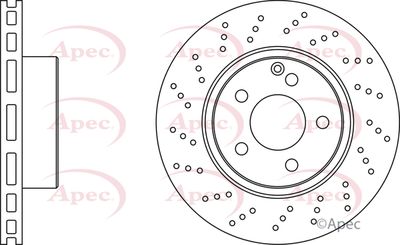 Brake Disc APEC DSK2132