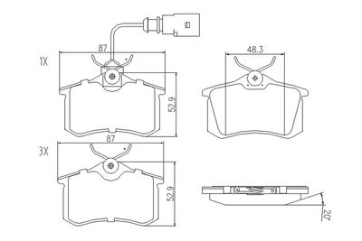 SET PLACUTE FRANA FRANA DISC
