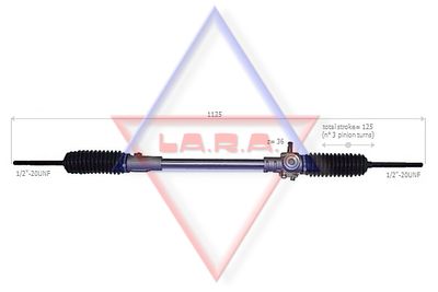 Рулевой механизм LA.R.A. 900035 для FERRARI 208/308