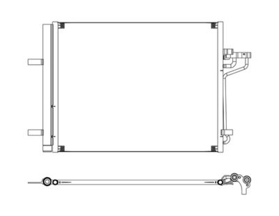 CONDENSATOR CLIMATIZARE WALKER WCD00238 7