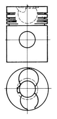 Zuiger - 92989600 - KOLBENSCHMIDT