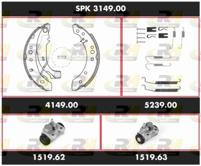 Bremsensatz, Trommelbremse