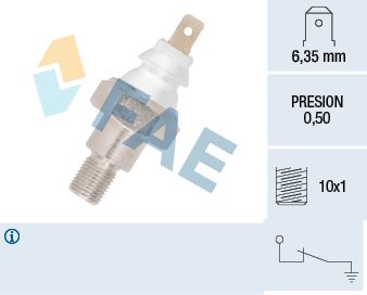 Датчик давления масла FAE 11710 для LAND ROVER 110/127
